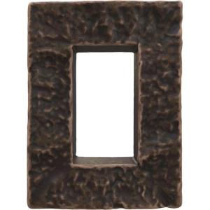 imageEkena Millwork 4quotW x 3quotD x 7 78quotH Universal Electrical Cover for StoneWall Faux Stone Siding Panels Canyon BrownAlder Creek