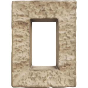 imageEkena Millwork 4quotW x 3quotD x 7 78quotH Universal Electrical Cover for StoneWall Faux Stone Siding Panels Canyon BrownColfax