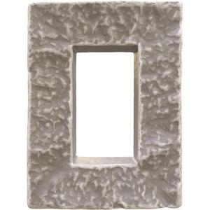 imageEkena Millwork 4quotW x 3quotD x 7 78quotH Universal Electrical Cover for StoneWall Faux Stone Siding Panels Canyon BrownGrey Granite