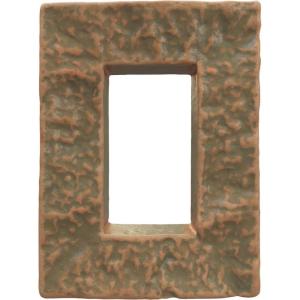 imageEkena Millwork 4quotW x 3quotD x 7 78quotH Universal Electrical Cover for StoneWall Faux Stone Siding Panels Canyon BrownIron Mill