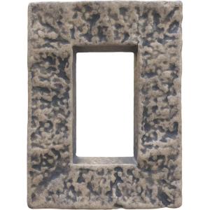 imageEkena Millwork 4quotW x 3quotD x 7 78quotH Universal Electrical Cover for StoneWall Faux Stone Siding Panels Canyon BrownLinen Graphite