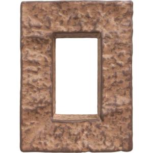 imageEkena Millwork 4quotW x 3quotD x 7 78quotH Universal Electrical Cover for StoneWall Faux Stone Siding Panels Canyon BrownSedona