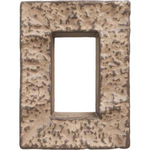 imageEkena Millwork 4quotW x 3quotD x 7 78quotH Universal Electrical Cover for StoneWall Faux Stone Siding Panels Canyon BrownSmokey Ridge