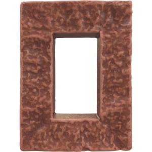 imageEkena Millwork 4quotW x 3quotD x 7 78quotH Universal Electrical Cover for StoneWall Faux Stone Siding Panels Canyon BrownSun Valley