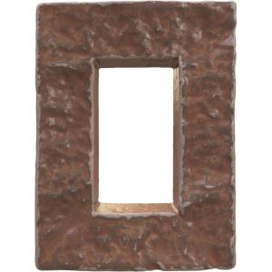 imageEkena Millwork 4quotW x 3quotD x 7 78quotH Universal Electrical Cover for StoneWall Faux Stone Siding Panels Canyon BrownYork Town