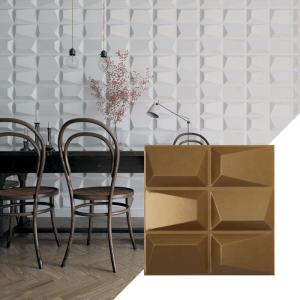 imageEkena Millwork WP20X20STWH 19 58quotW x 19 58quotH Stratford EnduraWall Decorative 3D Wall Panel Covers 267 Sq FtGold Rush