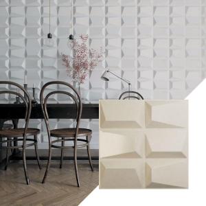 imageEkena Millwork WP20X20STWH 19 58quotW x 19 58quotH Stratford EnduraWall Decorative 3D Wall Panel Covers 267 Sq FtMetalic Pearl Mist