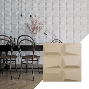 imageEkena Millwork WP20X20STWH 19 58quotW x 19 58quotH Stratford EnduraWall Decorative 3D Wall Panel Covers 267 Sq FtSmokey Beige