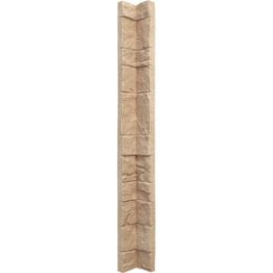 imageUniversal Inside Corner for EverStone Faux Stone Siding Panels 3quotW x 3quotD x 48quotH Iron Mill ColorOcean Floor