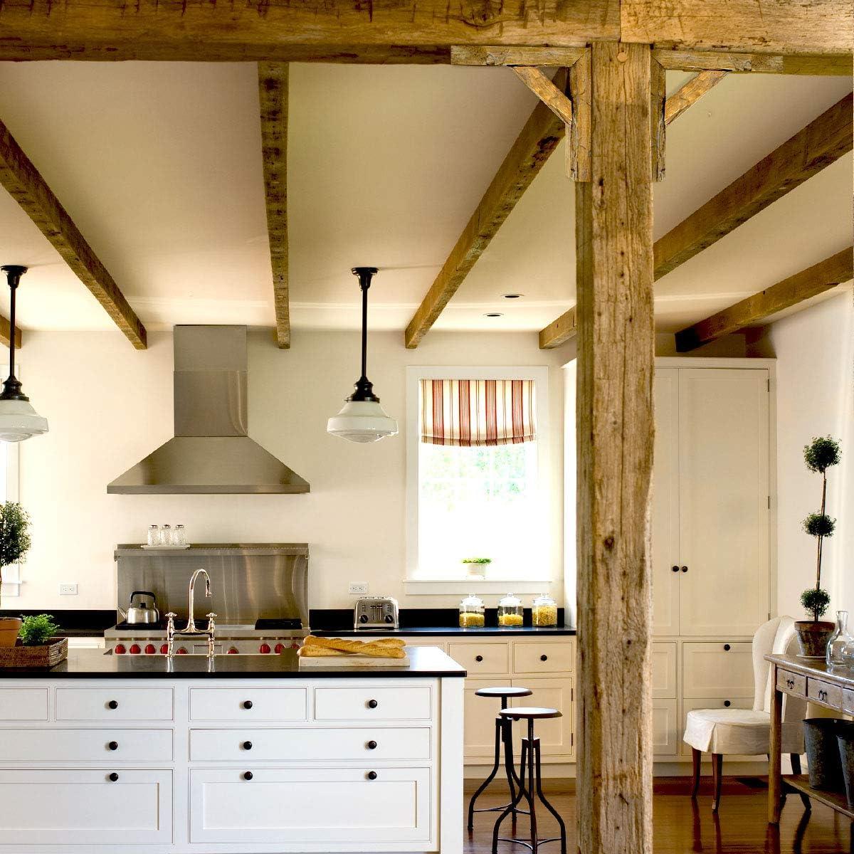 imageEkena Millwork BKTB03X08X10TRWHCASE2 Vintage Farmhouse Bracket Barnwood Decor Collection 3 12quotW x 8quotD x 10quotH Chalk Dust White 2 Pack