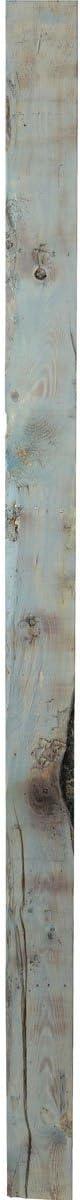 imageEkena Millwork DECR019X072X04LDRBR Vintage Farmhouse 5 Rung Ladder Barnwood Decor Collection 19quotW x 72quotH x 3 12quotD Weathered BrownDriftwood Blue