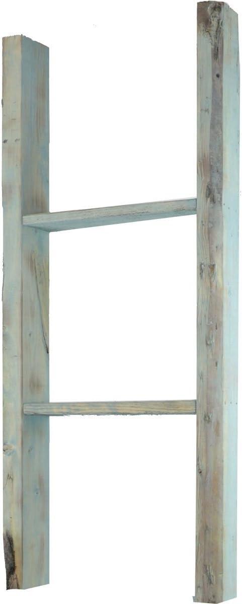 imageEkena Millwork DECR019X072X04LDRBR Vintage Farmhouse 5 Rung Ladder Barnwood Decor Collection 19quotW x 72quotH x 3 12quotD Weathered BrownPebble Grey