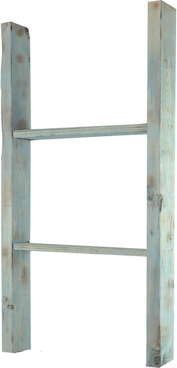 imageEkena Millwork DECR019X072X04LDRBR Vintage Farmhouse 5 Rung Ladder Barnwood Decor Collection 19quotW x 72quotH x 3 12quotD Weathered BrownWeathered Brown