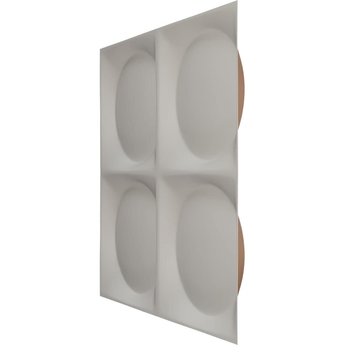 imageEkena Millwork WP12X12ADWH 11 78quotW x 11 78quotH Adonis EnduraWall Decorative 3D Wall Panel Covers 098 Sq FtAged Copper