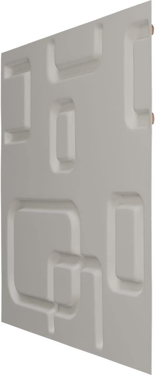 imageEkena Millwork WP12X12OSWH 11 78quotW x 11 78quotH Oslo EnduraWall Decorative 3D Wall Panel Covers 098 Sq FtAged Copper