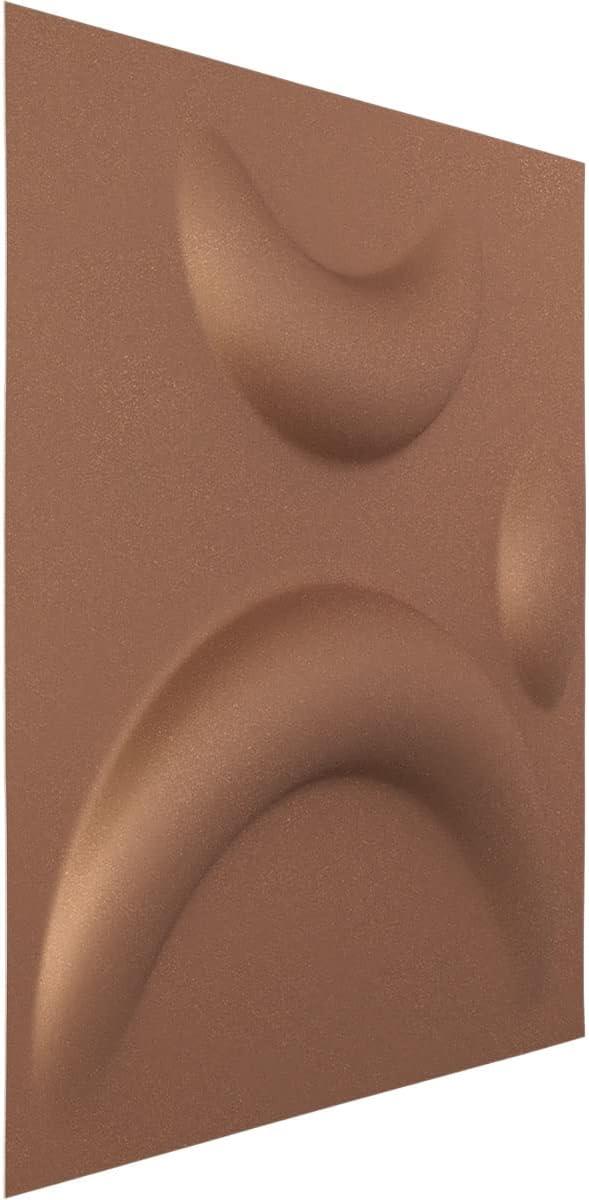 imageEkena Millwork WP12X12SEWH 11 78quotW x 11 78quotH Seville EnduraWall Decorative 3D Wall Panel Covers 098 Sq FtAged Copper
