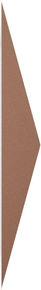 imageEkena Millwork WP12X12SKWH 11 78quotW x 11 78quotH Sellek EnduraWall Decorative 3D Wall Panel Covers 098 Sq FtAged Copper