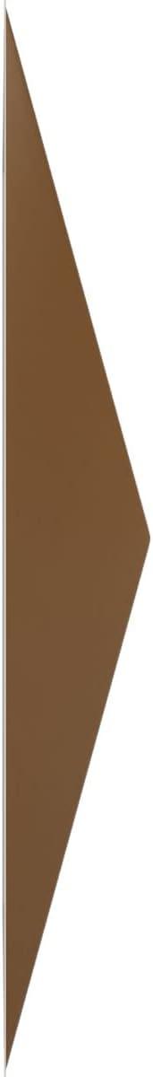 imageEkena Millwork WP12X12SKWH 11 78quotW x 11 78quotH Sellek EnduraWall Decorative 3D Wall Panel Covers 098 Sq FtVintage Gold