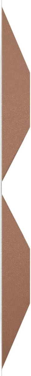 imageEkena Millwork WP12X12SWWH 11 78quotW x 11 78quotH Swindon EnduraWall Decorative 3D Wall Panel Covers 098 Sq FtAged Copper