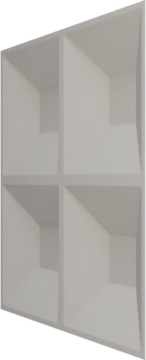 imageEkena Millwork WP12X12SWWH 11 78quotW x 11 78quotH Swindon EnduraWall Decorative 3D Wall Panel Covers 098 Sq FtVintage Gold