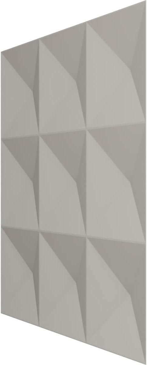 imageEkena Millwork WP20X20BEWH 19 58quotW x 19 58quotH Benson EnduraWall Decorative 3D Wall Panel Covers 267 Sq FtAged Copper