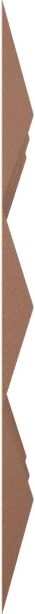 imageEkena Millwork WP20X20BEWH 19 58quotW x 19 58quotH Benson EnduraWall Decorative 3D Wall Panel Covers 267 Sq FtAged Copper