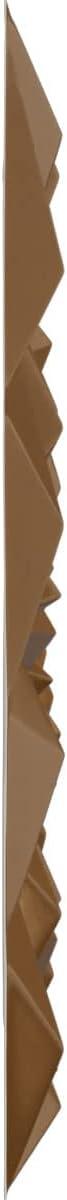 imageEkena Millwork WP20X20LTWH 19 58quotW x 19 58quotH Leto EnduraWall Decorative 3D Wall Panel Covers 267 Sq FtVintage Gold