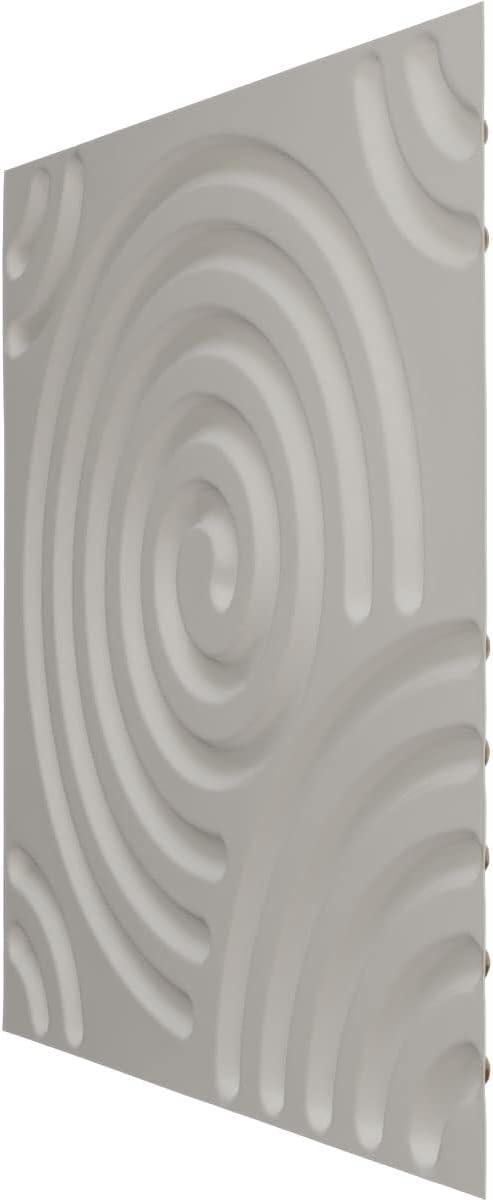 imageEkena Millwork WP20X20SPWH 19 58quotW x 19 58quotH Spiral EnduraWall Decorative 3D Wall Panel Covers 267 Sq FtVintage Gold