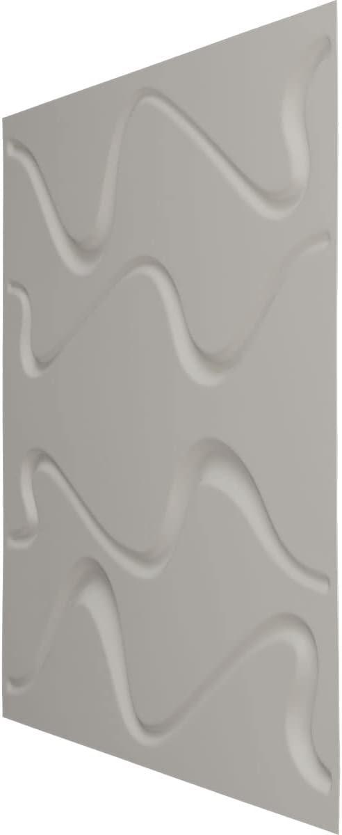 imageEkena Millwork WP20X20VEWH 19 58quotW x 19 58quotH Versailles EnduraWall Decorative 3D Wall Panel Covers 267 Sq FtAged Metallic Rust
