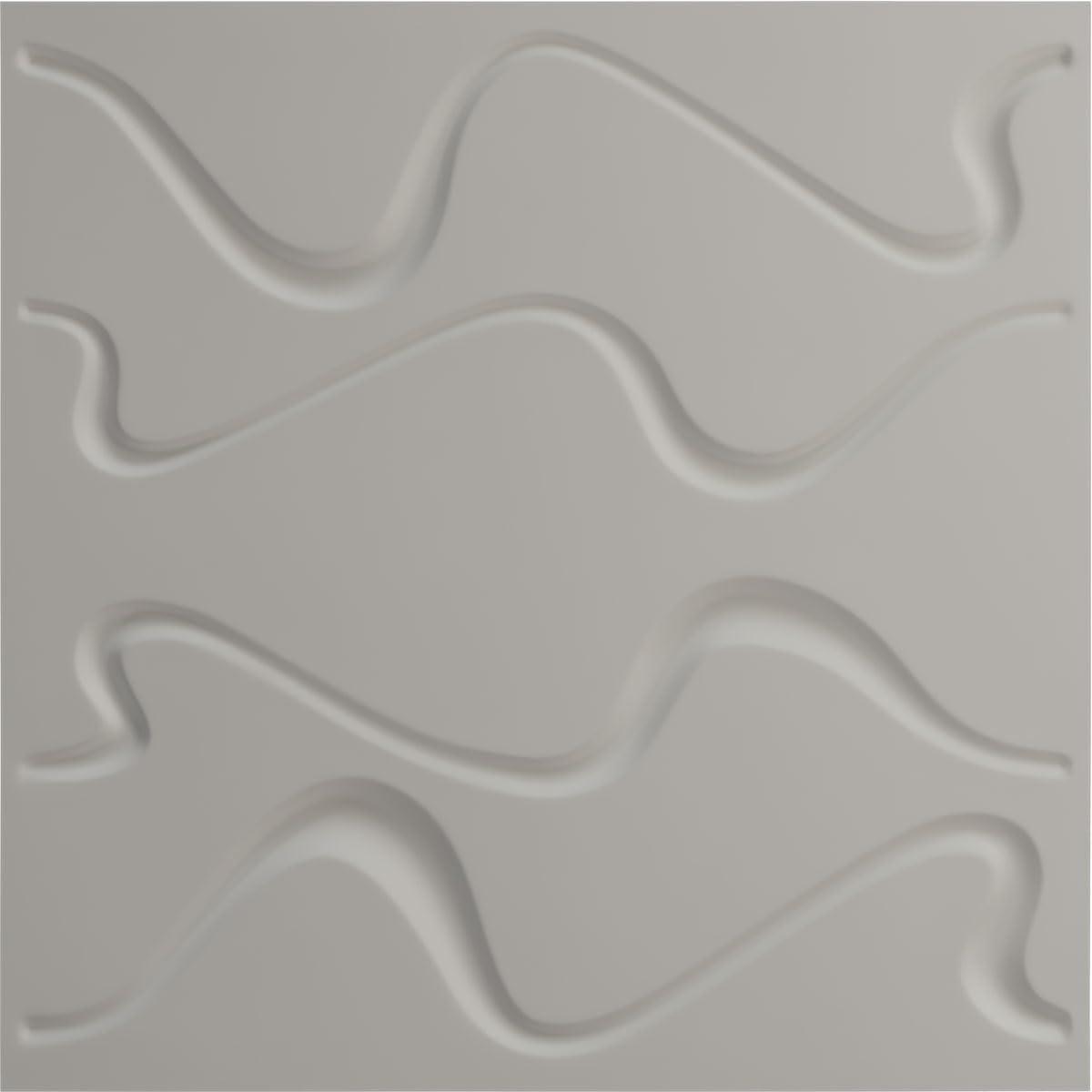 imageEkena Millwork WP20X20VEWH 19 58quotW x 19 58quotH Versailles EnduraWall Decorative 3D Wall Panel Covers 267 Sq FtVintage Gold