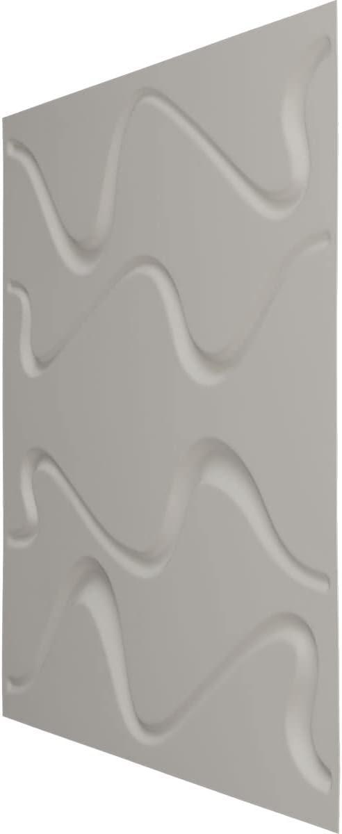 imageEkena Millwork WP20X20VEWH 19 58quotW x 19 58quotH Versailles EnduraWall Decorative 3D Wall Panel Covers 267 Sq FtVintage Gold