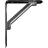 image1 18quotW x 12quotD x 13 34quotH EnduraBrace Heavy Duty Traditional Steel Support Bracket Matte BlackZinc Plated