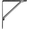 image1 18quotW x 12quotD x 13 34quotH EnduraBrace Heavy Duty Traditional Steel Support Bracket Matte BlackZinc Plated