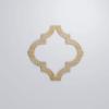 image11 38quotW X 11 38quotH Small Marrakesh Decorative Fretwork Wood Wall Panels BirchBirch