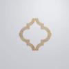 image11 38quotW X 11 38quotH Small Marrakesh Decorative Fretwork Wood Wall Panels BirchBirch