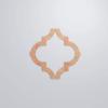 image11 38quotW X 11 38quotH Small Marrakesh Decorative Fretwork Wood Wall Panels BirchCherry