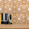 image11 38quotW X 11 38quotH Small Marrakesh Decorative Fretwork Wood Wall Panels BirchHickory