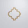 image11 38quotW X 11 38quotH Small Marrakesh Decorative Fretwork Wood Wall Panels BirchHickory