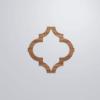 image11 38quotW X 11 38quotH Small Marrakesh Decorative Fretwork Wood Wall Panels BirchWalnut