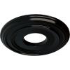image12 38quotOD x 4quotID x 1 18quotP Classic Ceiling Medallion Fits Canopies up to 7 14quotBlack Pearl Metallic Series