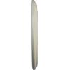 image12 38quotOD x 4quotID x 1 18quotP Classic Ceiling Medallion Fits Canopies up to 7 14quotClear Yellow Flat Finish