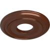 image12 38quotOD x 4quotID x 1 18quotP Classic Ceiling Medallion Fits Canopies up to 7 14quotCopper Penny Metallic Series