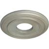 image12 38quotOD x 4quotID x 1 18quotP Classic Ceiling Medallion Fits Canopies up to 7 14quotFlash Gold Metallic Series