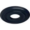 image12 38quotOD x 4quotID x 1 18quotP Classic Ceiling Medallion Fits Canopies up to 7 14quotMidnight Dream Flat Finish