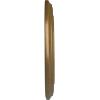 image12 38quotOD x 4quotID x 1 18quotP Classic Ceiling Medallion Fits Canopies up to 7 14quotPale Gold Metallic Series