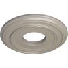 image12 38quotOD x 4quotID x 1 18quotP Classic Ceiling Medallion Fits Canopies up to 7 14quotPearl White Metallic Series