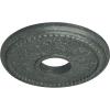 image13 78quotOD x 3 34quotID x 1 14quotP Tirana Ceiling Medallion Fits Canopies up to 4 34quotAthenian Green Crackle Flat Finish