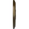 image13 78quotOD x 3 34quotID x 1 14quotP Tirana Ceiling Medallion Fits Canopies up to 4 34quotBrass Metallic Series