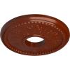 image13 78quotOD x 3 34quotID x 1 14quotP Tirana Ceiling Medallion Fits Canopies up to 4 34quotFirebrick Flat Finish
