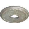 image13 78quotOD x 3 34quotID x 1 14quotP Tirana Ceiling Medallion Fits Canopies up to 4 34quotFlash Gold Metallic Series